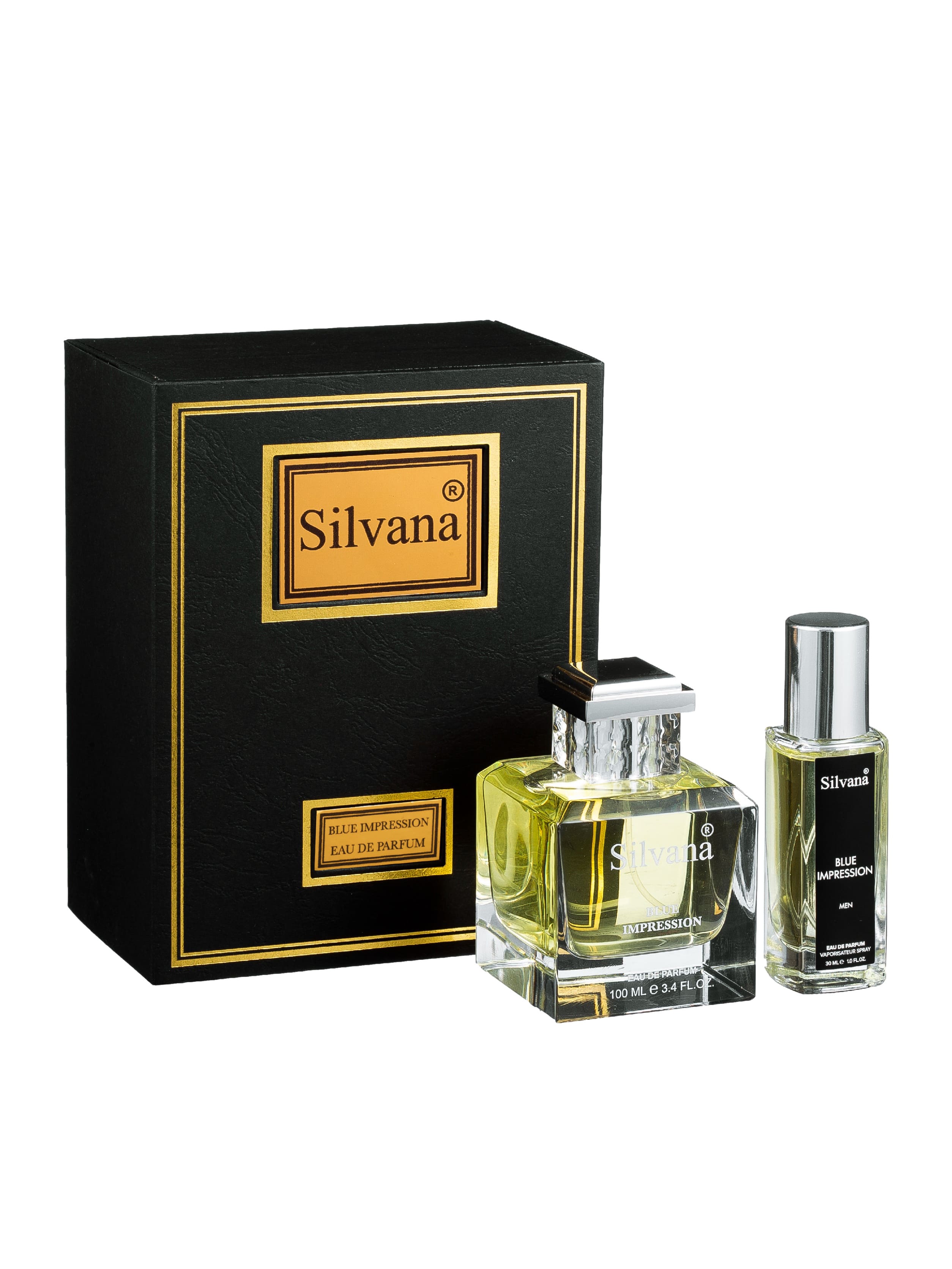 MN02 Парфюмерная вода Silvana Blue Impression, 100ml + 30ml