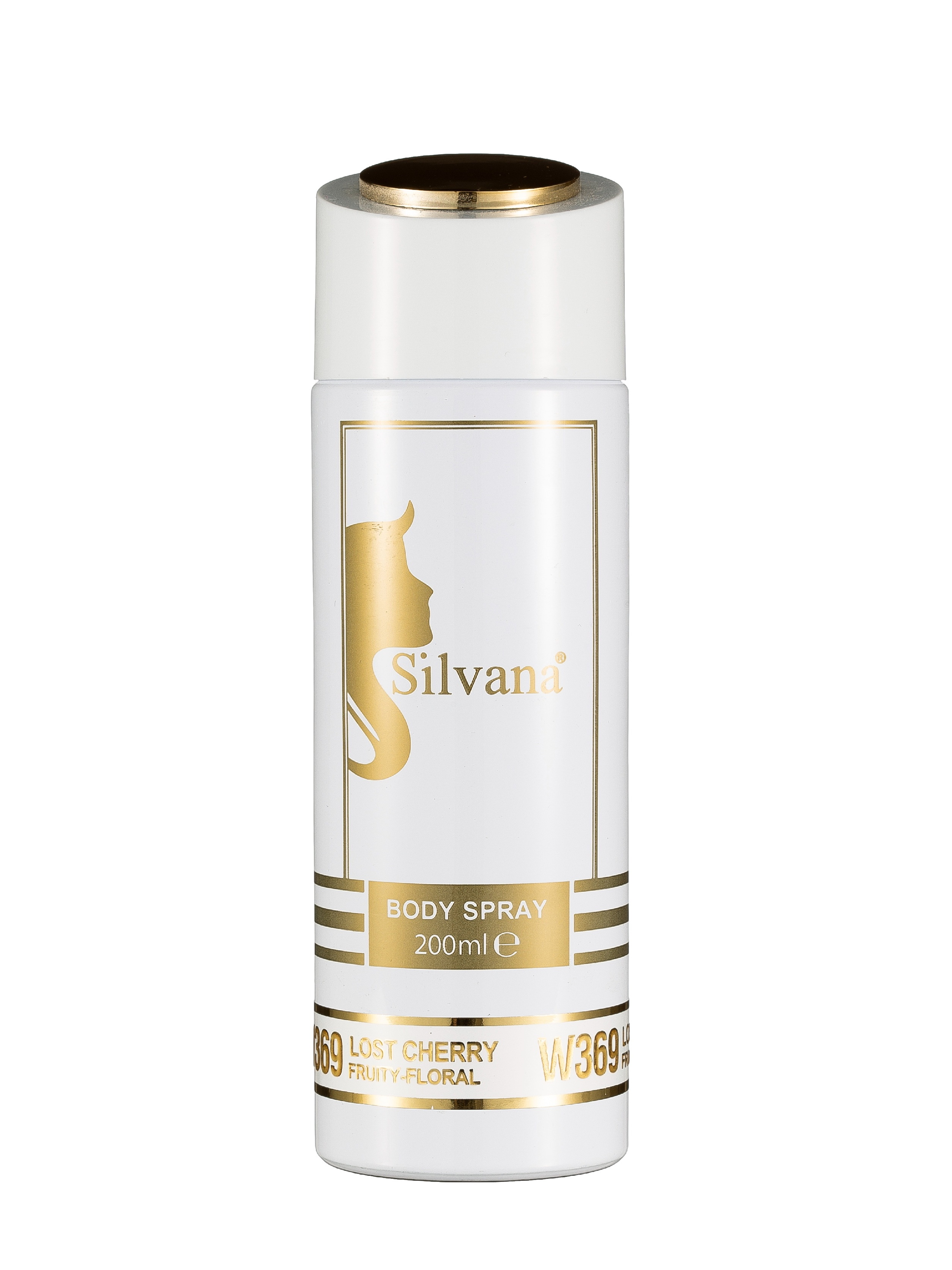 DW369 Парфюмированный дезодорант-спрей для тела Silvana W369 Lost Cherry , 200ml